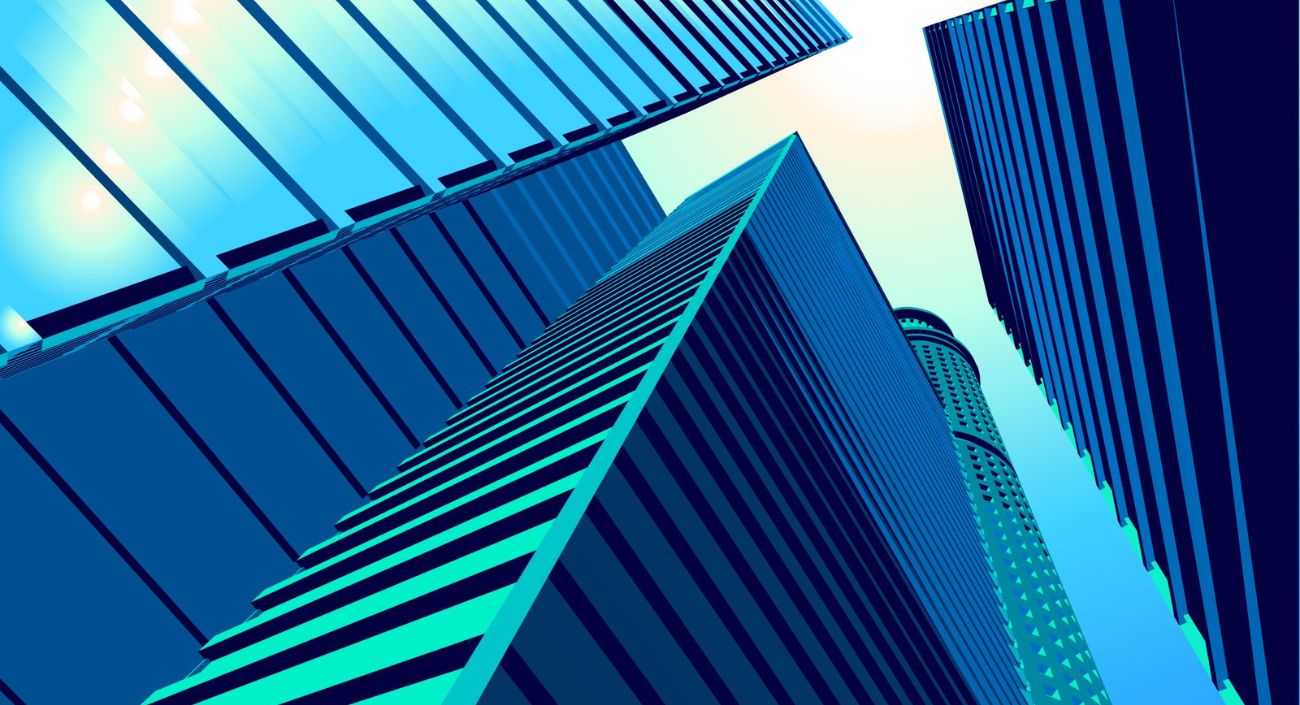 Trees in the forest. 